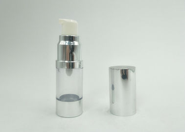 Bottiglia cosmetica trasparente della pompa 30ml per approvazione del certificato dello SGS della crema dell'occhio
