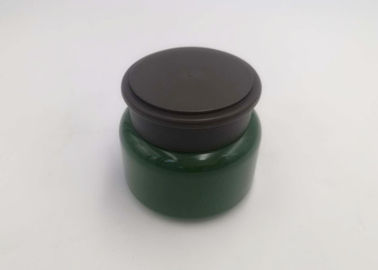 I barattoli cosmetici di plastica doppi, pp svuotano la forma del cilindro dei vasi di trucco