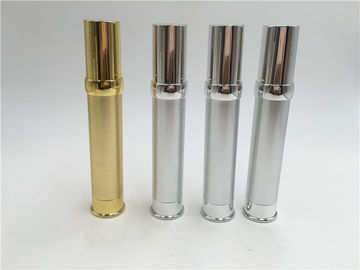 A forma di rotondo delle bottiglie cosmetiche vuote senz'aria del lusso 30ml per lozione/crema