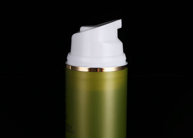 Bottiglie senz'aria su misura della pompa di colore pp per l'imballaggio cosmetico