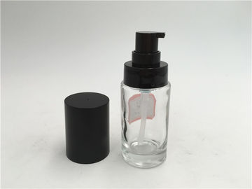 30ml svuotano le bottiglie di vetro cosmetiche per crema, pompa di vetro di Witn delle bottiglie della lozione